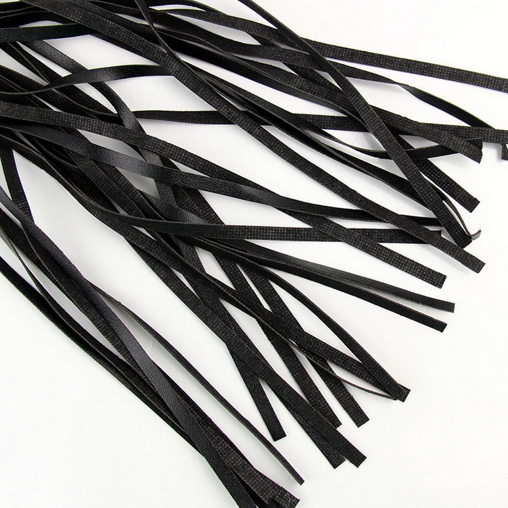Erotické hračky Sexy Whip Black Lash Červená rukojeť pro hru pro dospělé PU Kůže Flirt Hračky Sexuální hračky Produkty Hraní rolí pro páry