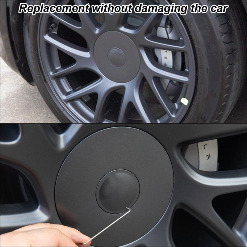 For Tesla Model 3 2025 2025 Wheel Hub Cover 4pcs Set Wheel Center Caps Cover 18 Inches Car Modification Accessories