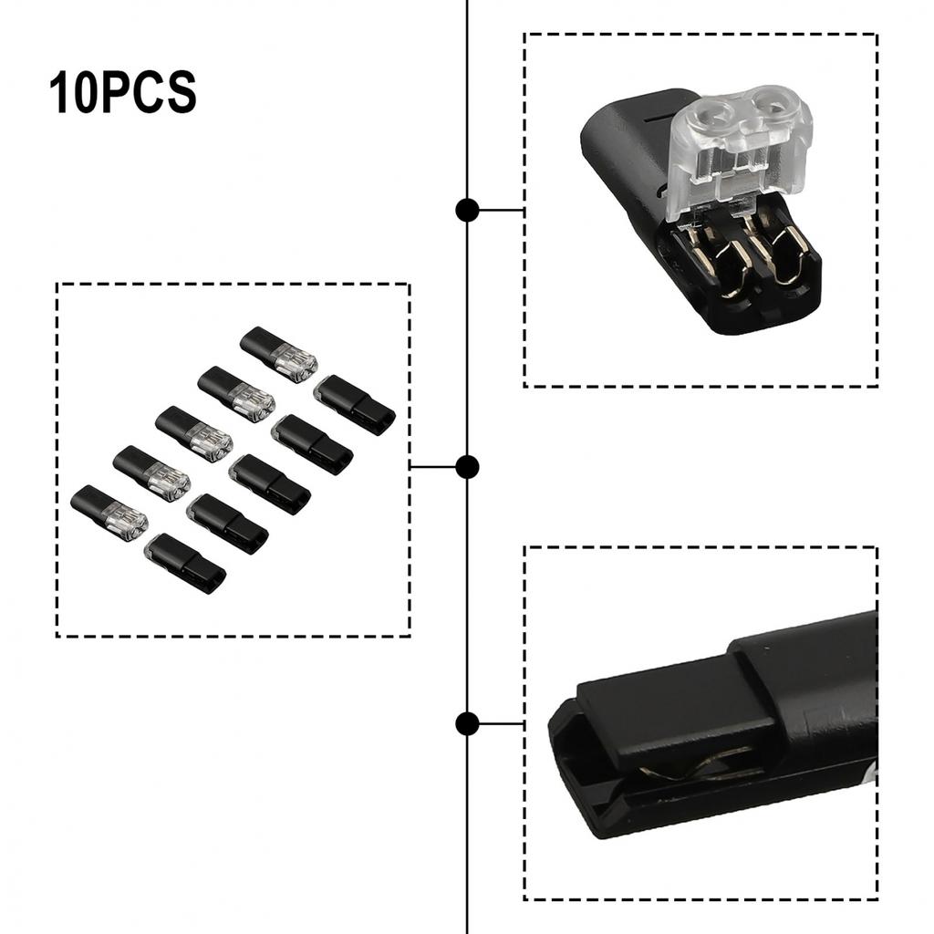 Car Cable Terminal Clamp Accessories Connections Strip