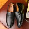Formal Shoes for Men Slip On Casual Business Shoes Fashion Office Worker Men's Leather Shoes