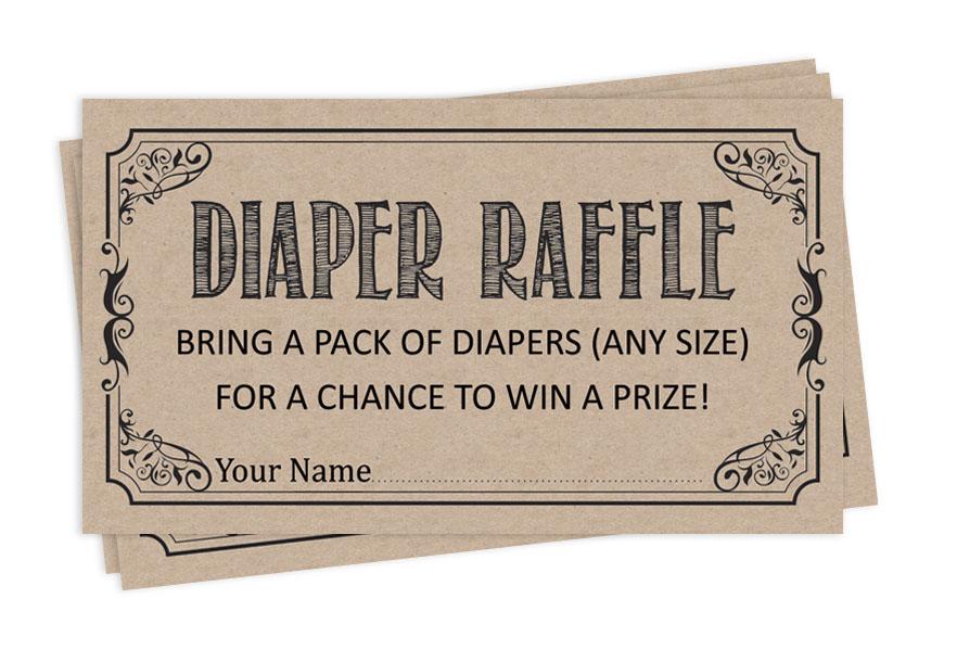 

Inkdotpot 30A Little Man Baby ShowerA Деревенский подгузник Розыгрыш лотерейных билетов Вставка карт Поставки Игры для детского душа 2 x 3.5 Inches