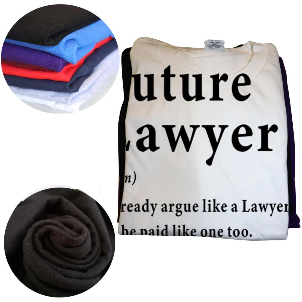 New Law School Student Future Lawyer Gifts Tee Tops Round Neck Short-Sleeve Fashion Tshirt Clothing Casual Basic T-shirts