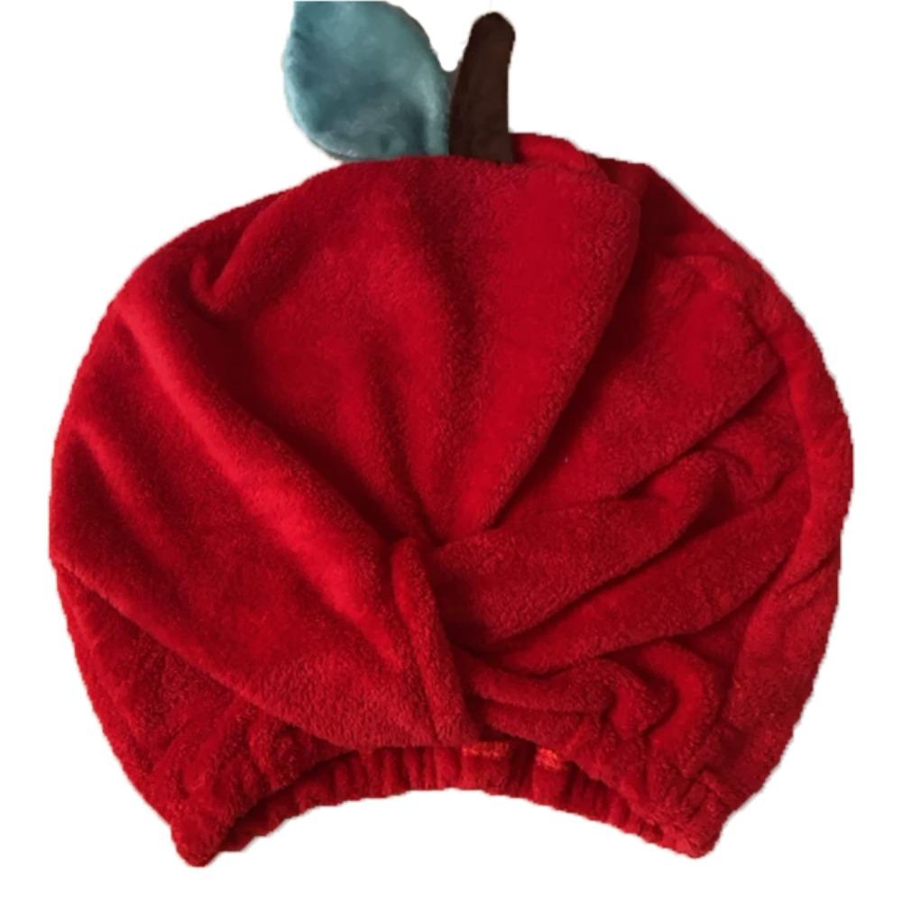 Super Absorbent Hair Drying Cap Coral Fleece Hair Drying Towel Durable Head Wrap Bath Time