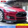 Maisaren Carbon Fiber Body Kit for Tesla Model S: Includes Front Splitter, Side Skirts, Front Lip, Rear Lip.