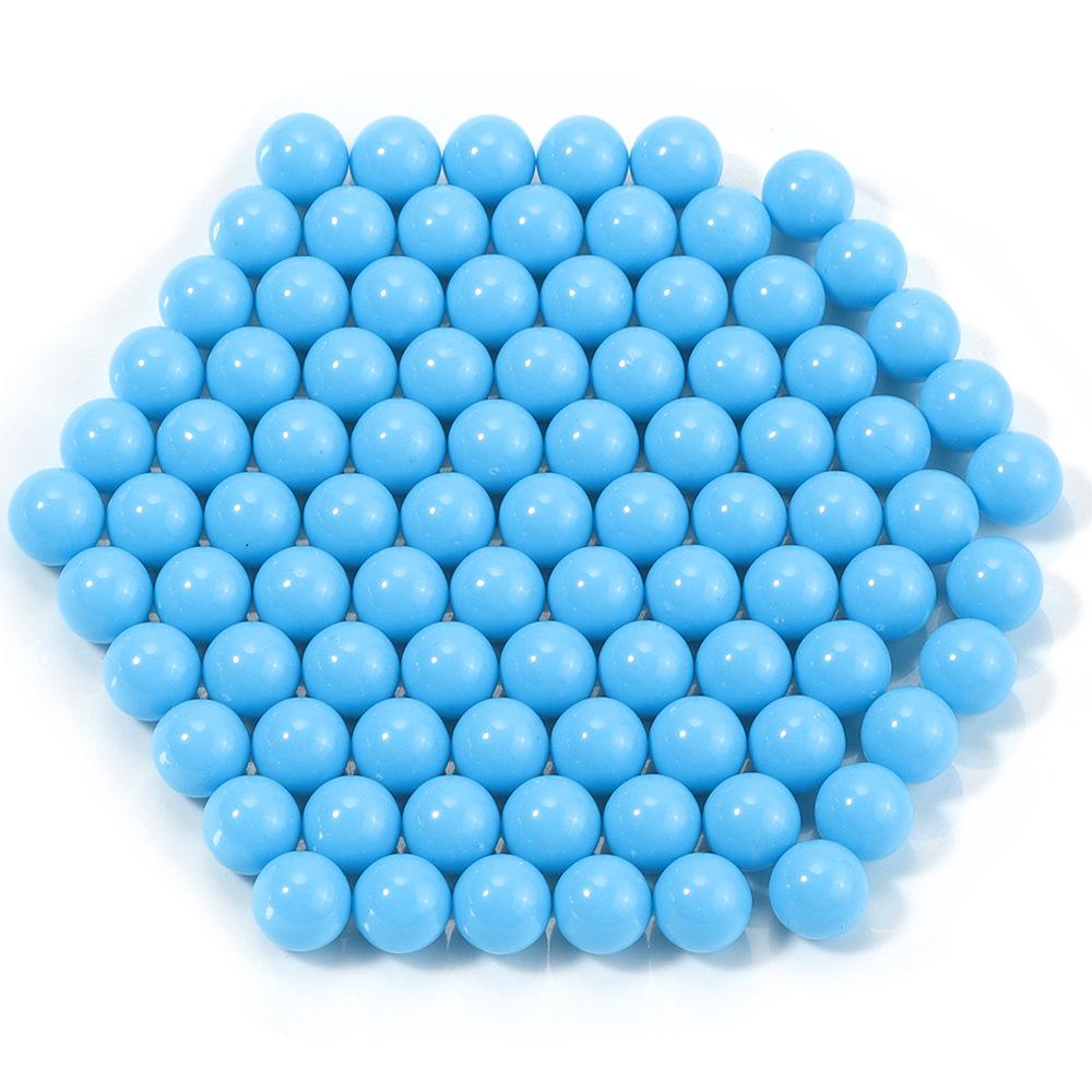 Acrylic Candy Macaron Solid Round Beads for DIY Jewelry and Epoxy Resin Crafts