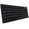 Deli Slim Silent Waterproof Wired USB Keyboard