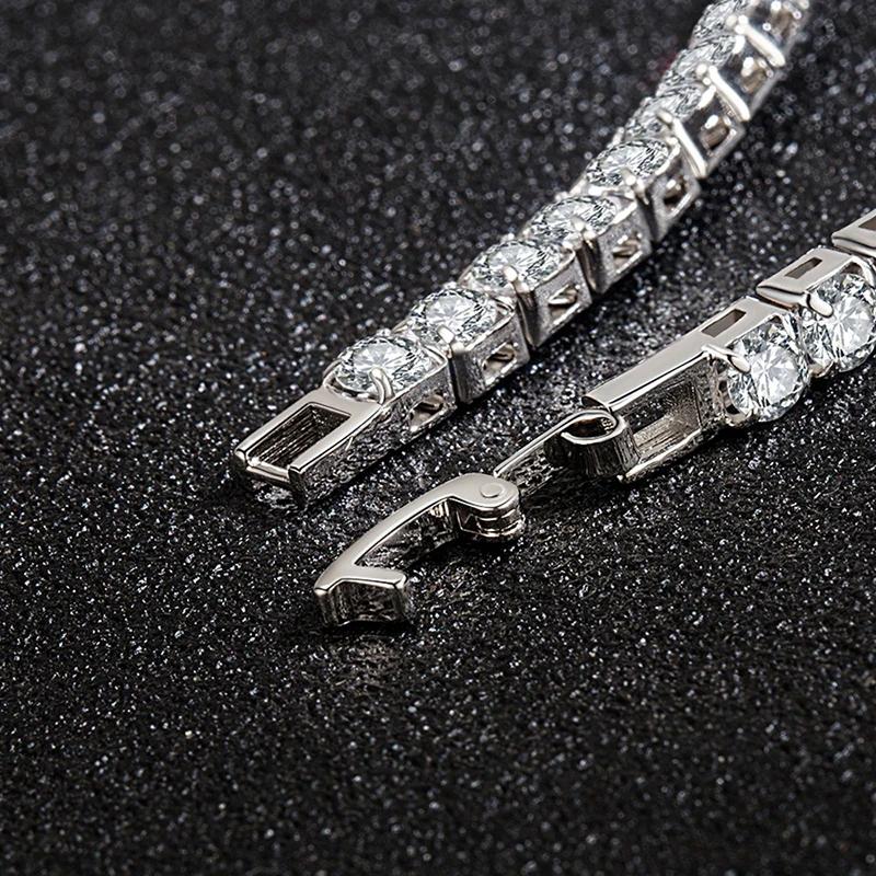 New Luxury Gold Silver Color on Hand Princess Bracelet Bangle for Women Anniversary Gift Jewelry