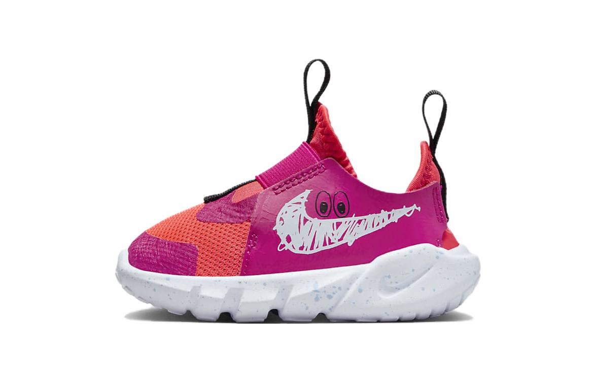 

Nike Flex Runner 2 Cushioning, Wear Resistant Low top Toddler Shoes Raspberry Red Infant And Toddler FD5377-600 27
