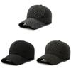 Lattice Pattern Baseball Cap Ear Protecting Peaked Caps Fashion Headwear Gift