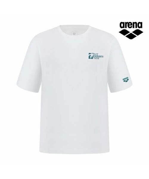 Alena Graphic Day Uni Loose Fit Short Sleeve T-Shirt A6Mc1Rt08Wht