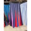 Solid Color Elastic Waist Bag Hip Skirt Pure Color Elastic Waist