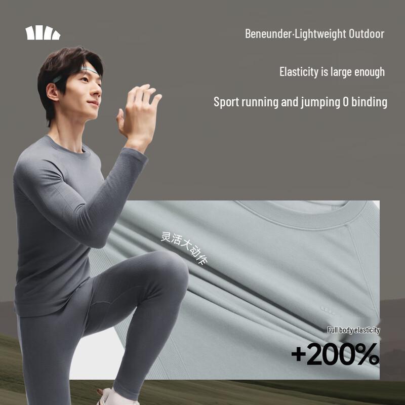 

Мужской комплект спортивного термобелья Beneunder SK002 для легкого тепла 2XL