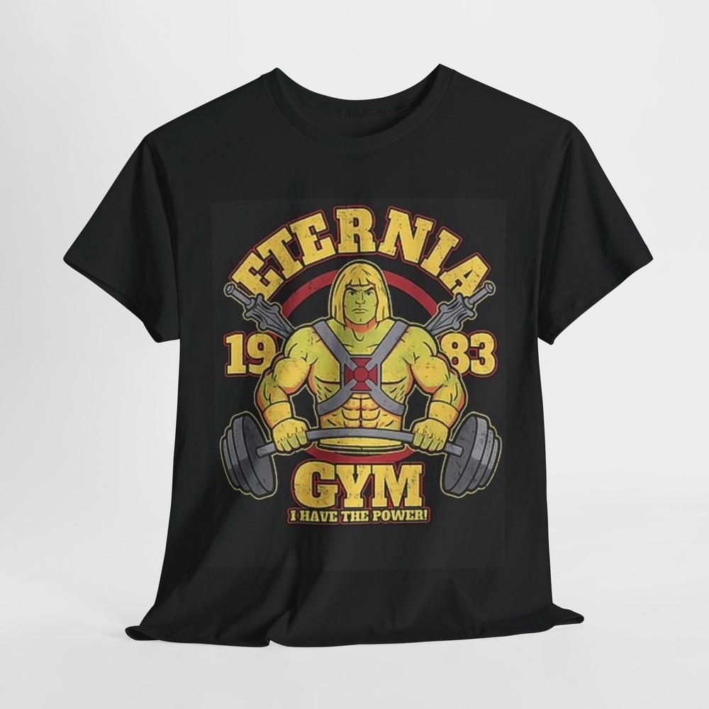 

Eternia GYM Graphic T Shirt Funny Cartoon Unisex Heavy Cotton Tee Unisex T-Shirt XXXXL