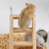 Wooden Climbing Ladder Hamster Guinea Pig Mouse Playing Toy Pet Cage Ornament