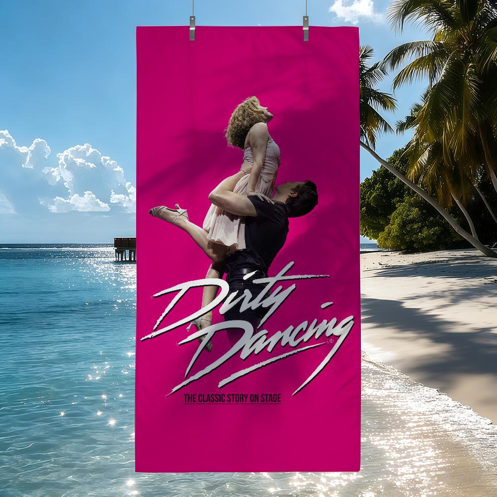 Classic Film Dirty D-dancing Towel Quick Drying Beach Towels Are Suitable For Swimming Pools Camping Yoga And The Gym