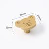 Brass Children Cartoon Cabinet Handle Furniture Handles for Cabinets and Drawers Luxury Wardrobe Dresser Pull Door Knobs
