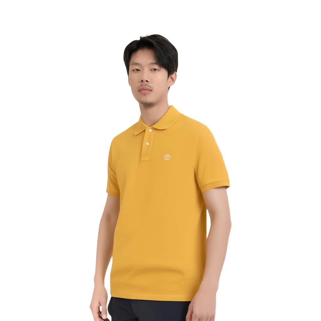 Timberland Millers River Solid Short Sleeve Polo Shirt Men Tops TB0A69437141