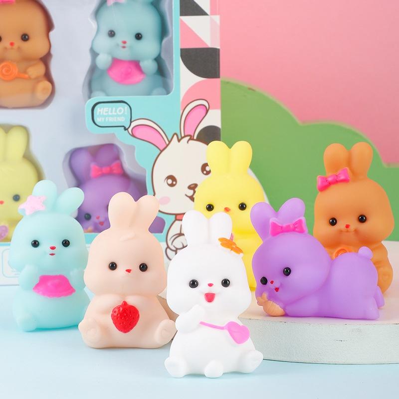 Cute And Creative Rabbit Plush Water Toy For Girls Ideal Gift Set For Parties Characters)