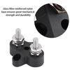 M6 Bus Bar Power Terminal Block Dual 48V Hvy Duty Positive Power Distribution 2 Studs