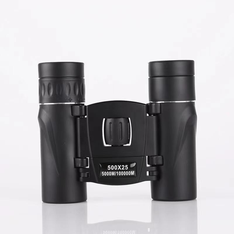 500 * 25 Binoculars, High-definition, Low-light Night Vision, Outdoor Pocket Portable Telescope Camping