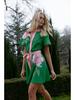 Summer Cross-Border Women's Casual Print Tie-Up Dress