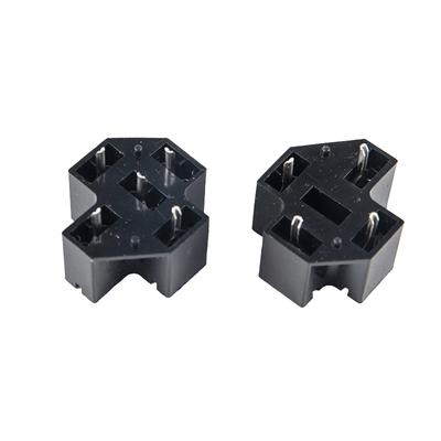 Automotive Car Auto 40A 4/5 Pin Spdt Relay Socket Connector Adaptor