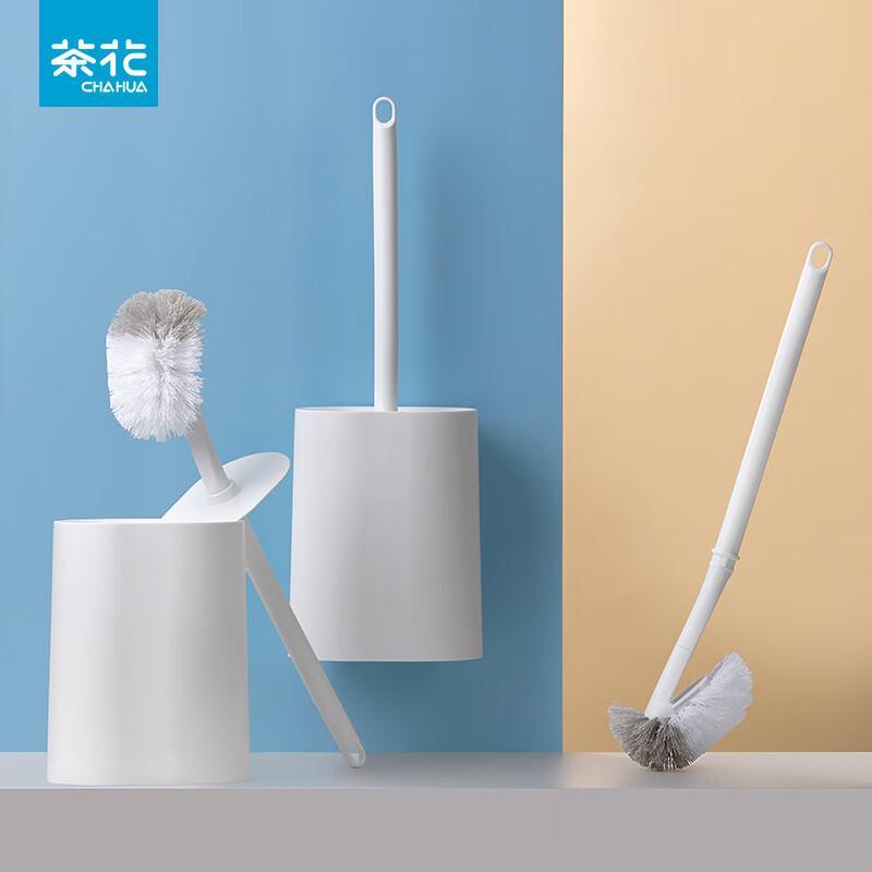 Chahua Wall-Mounted Long Handle Toilet Brush Set