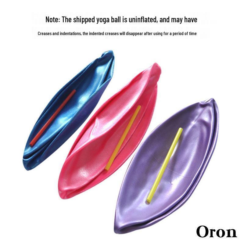 Wheat Straw PVC Mini Pilates Yoga Ball - 25cm Frosted Anti-Burst Balance & Fitness Ball