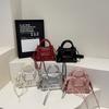 New high-end fashion rivet bull nose locomotive bag portable shoulder crossbody trendy women's bag