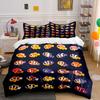 Cartoon Colorful Clownfish Collection Print Soft Comfortable Duvet Cover Bedding Set Included 1*Duvet Cover  2*Pillowcases