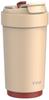 Tefal 450ml Mug Bottle with Straw, Wide Mouth, Easy to Clean, 3-Way Use, "Cafe To Go Mug" (Milk) N27103