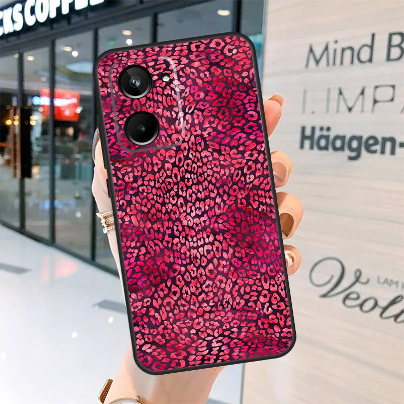 

Чехол с леопардовым принтом для Realme 15 Pro 14 13 11 12 Pro Plus GT7 GT6 C55 C51 C53 C35 C33 C61 C65 C67 C71 C75 Realme 14 Pro Plus