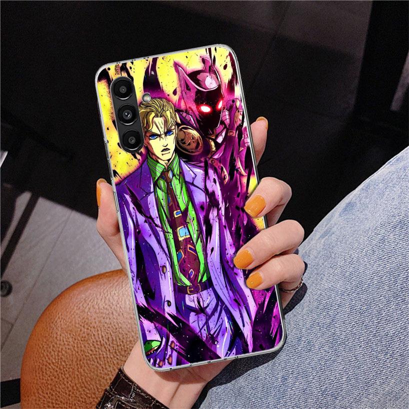 JoJo Kira Yoshikage Killer Queen Phone Case For Samsung Galaxy A17 A16 A15 A14 A13 A57 A56 A55 A54 A53 A37 A36 A35 A34 A33 A26 A