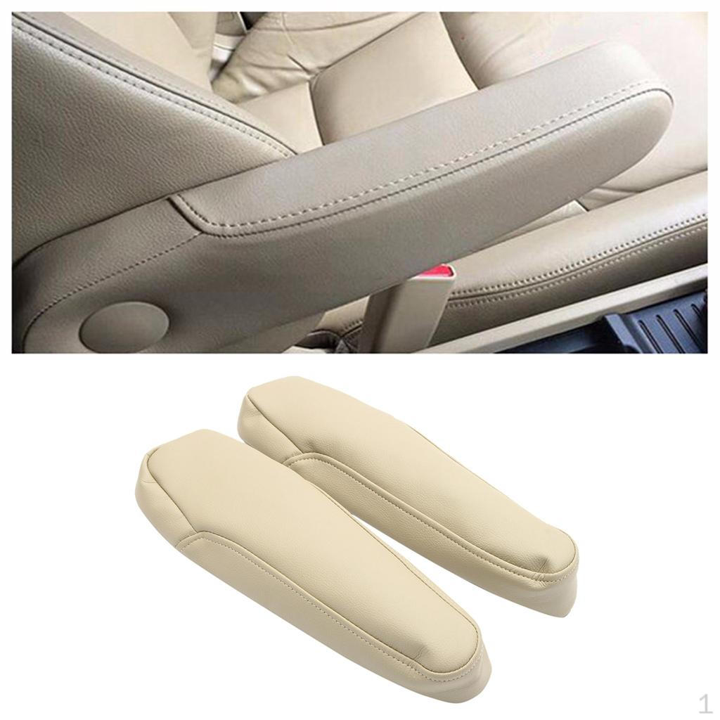 

Car Leather Armrest Pad Cover Cushion Mat Replacement For Odyssey05-10