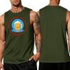 Men's Sleeveless Tank Top Casual Loose Fit Summer Vest Oktoberfest Beer Mug Graphic Print Lightweight Breathable