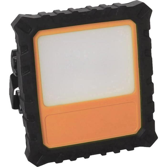 Baladeuse à LED rechargeable 20 W - PEREL - Noir - Extérieur - Batterie