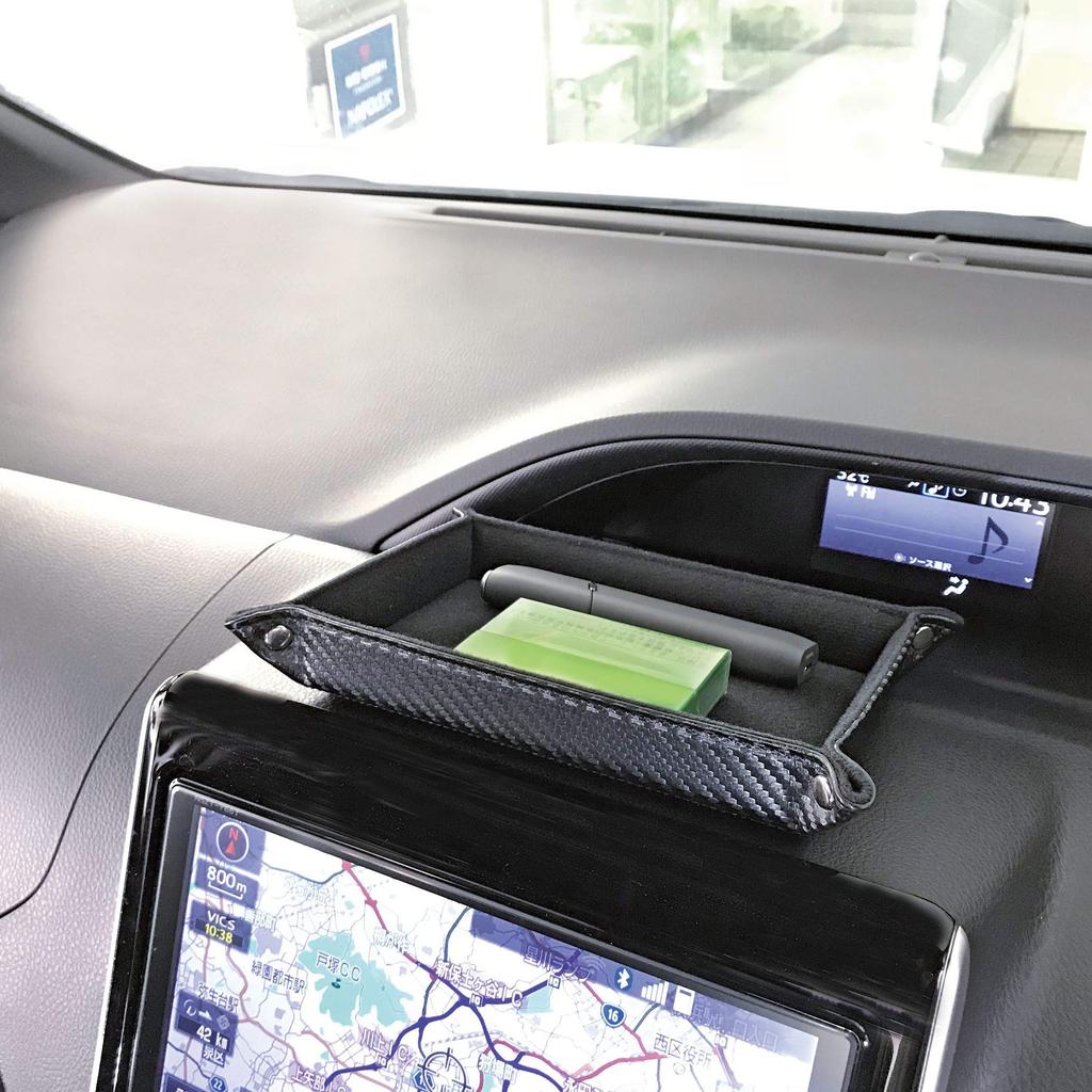 Napolex Fizz-1098 Autotácek, Fizz Kožený tácek, Černá, Karbonová kůže, Používá síťovinu k