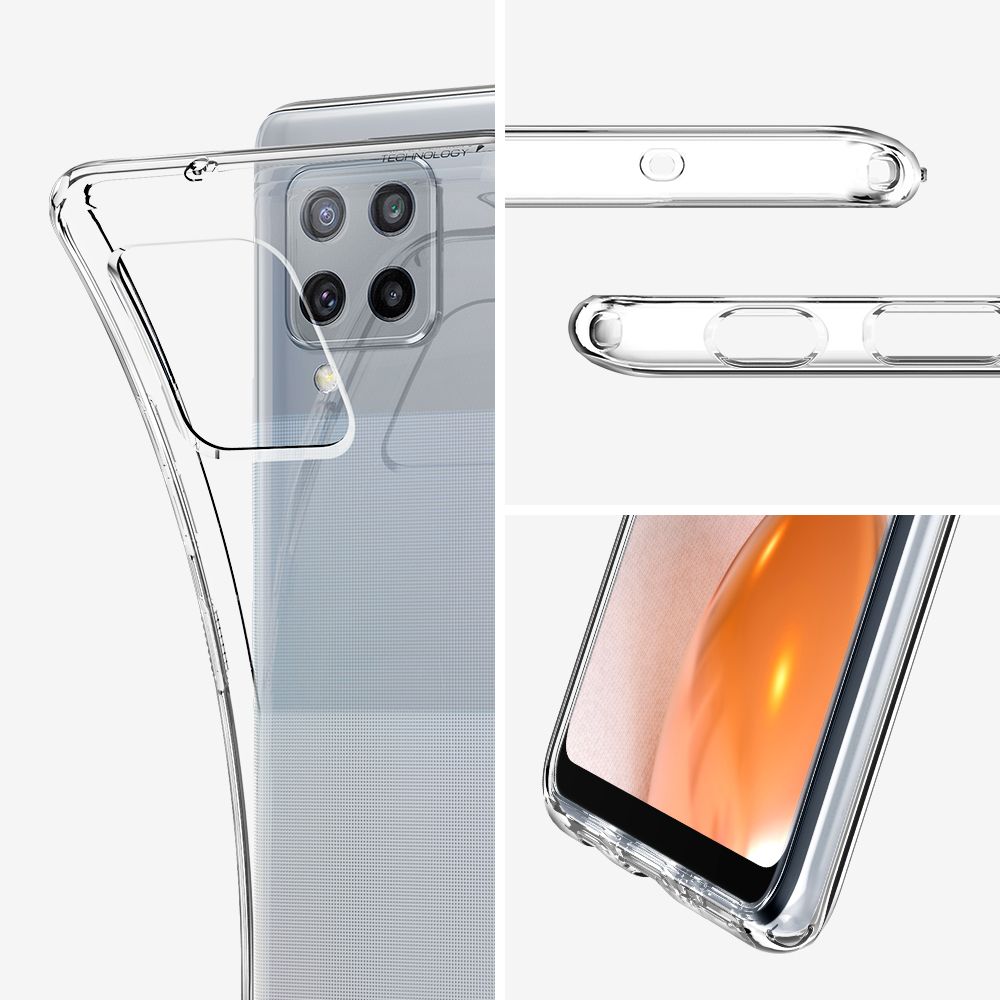 Spigen Liquid Crystal Galaxy A42 5G Crystal Clear