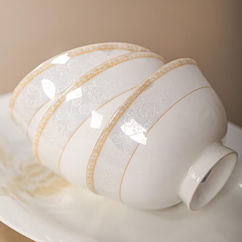 Ruhan Ceramic Rice & Noodle Bowl Set