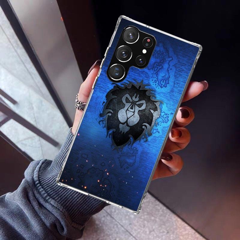 W-World Of W-Warcraft W-Wow Phone Case For Samsung Galaxy S23 S24 S25 Edge S26 Ultra S22 + S21 Plus S20 FE Cover Silicone Print