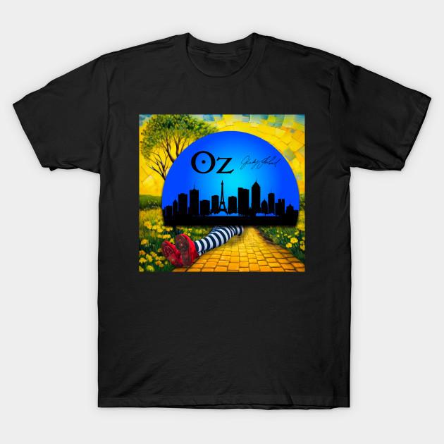 

Men Black Print T-shirt Wizard Of Oz Movie Playing At The Sphere Lv No-Cut Transfer Paper Print Cotton Tshirt 4XL чорний