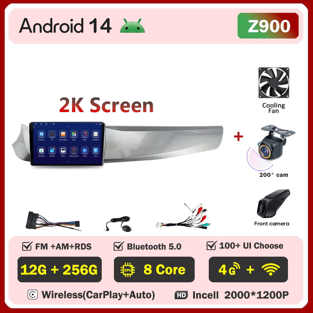 Android 14 For ALFA ROMEO GIULIETTA 2010-2014 Monitor Screen Multimedia Stereo Radio Player GPS Navigation Head Unit No 2Din DVD