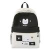 Schoolbag Korean version ins niche design backpack high value sweet cute polka dot backpack junior high school college student schoolbag