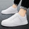 Men's Women's Sneakers High Quality Leather Casual Shoes Fashion Skateboard Shoes Lace Up Vulcanized Shoes Couple Tenis Sneakers