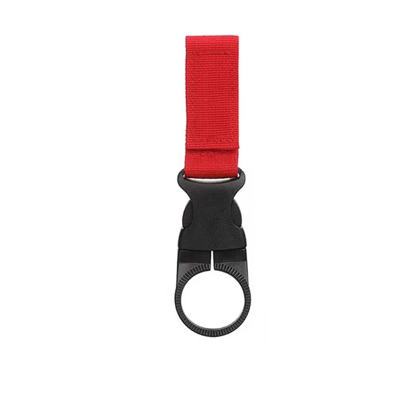Popruh Přezka Háček Držák láhve Spona Outdoor Military Nylon EDC šplhací Karabina Opasek Věšák na batoh Camp
