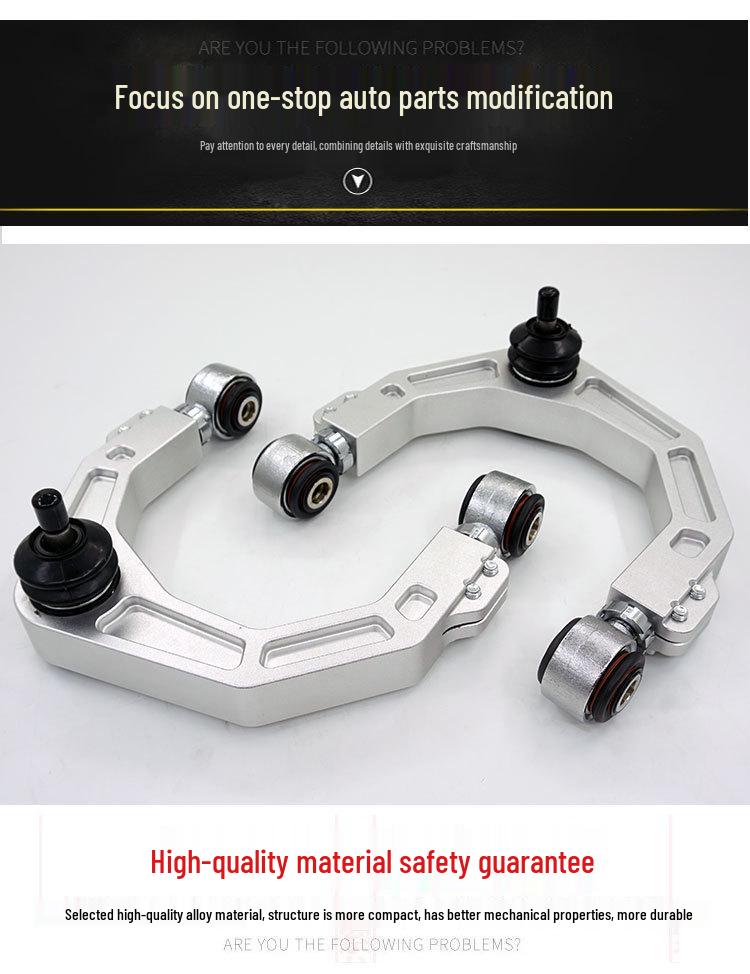 Adjustable Aluminum Upper Control Arm for Pajero Sport Triton L200 Pickup Truck Modification