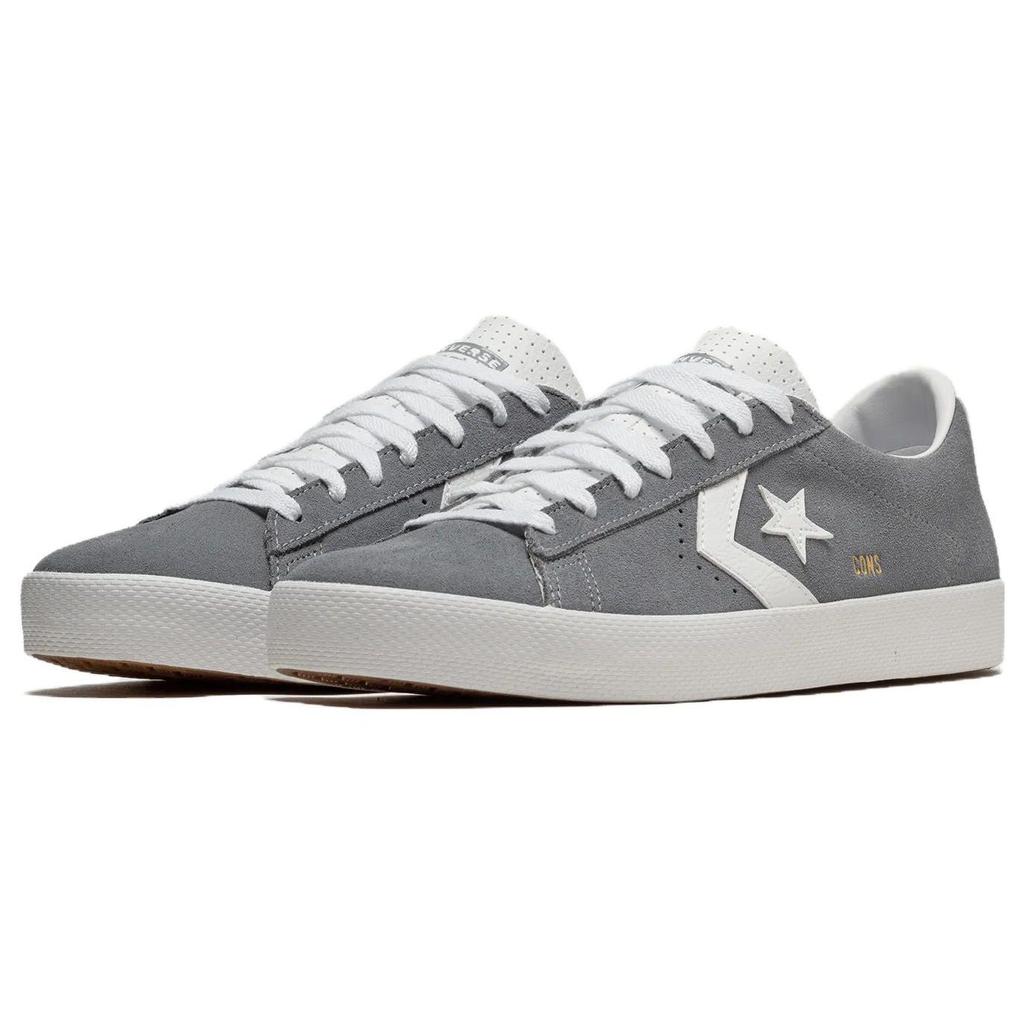 Converse Pro Leather Vulc Pro Suede Low Lunar Grey Unisex Sneakers White A04153C