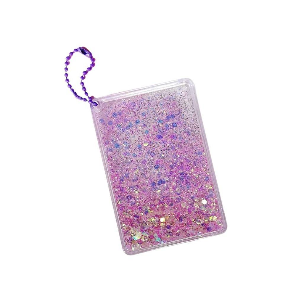 

Пластиковый набор карточек с живым песком, игрушка, набор справочников, милый кирпичик с живым песком фиолетовый