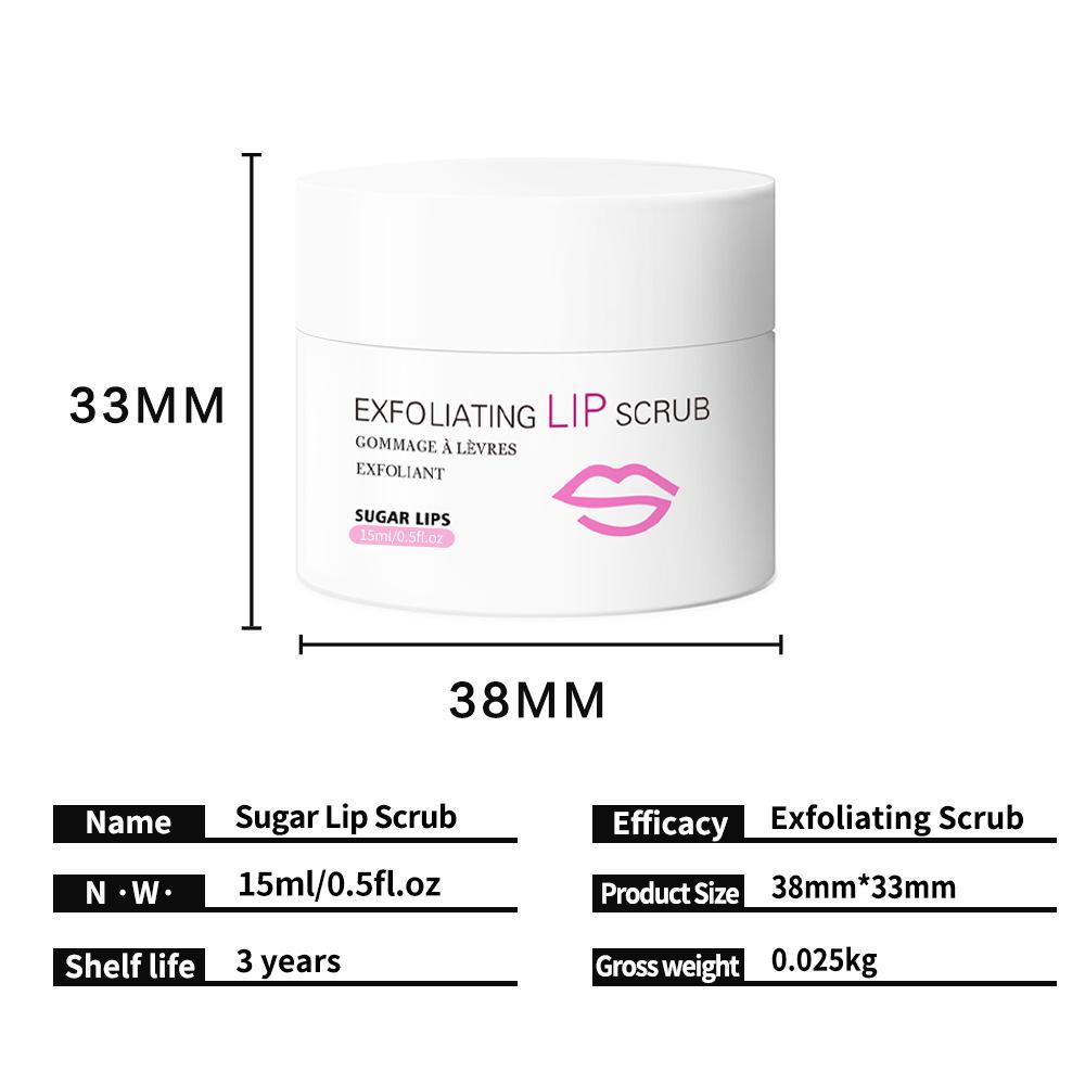 

Трансграничный экспорт: Нежный скраб для губ с коричневым сахаром для отшелушивания и восстановления