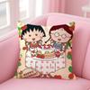 Anime C-Chibi M-Maruko-Chan Pillow Case Pattern Printing Pillowcase Living Room Sofa Cushion Cover Bedroom Room Decor
